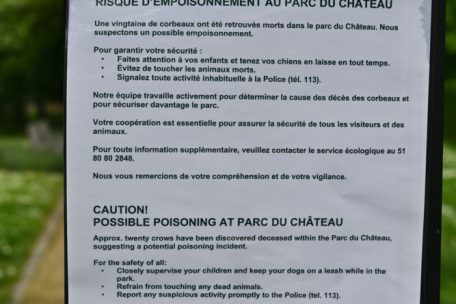 Warnung der Gemeinde Bettemburg