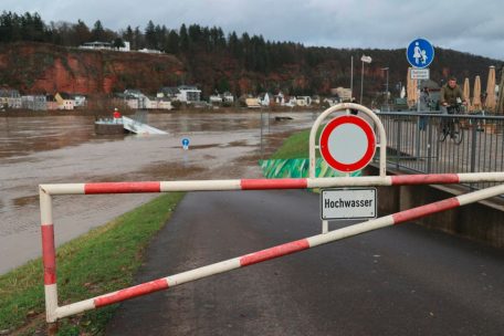 Die Pegel in Trier klettern rasch