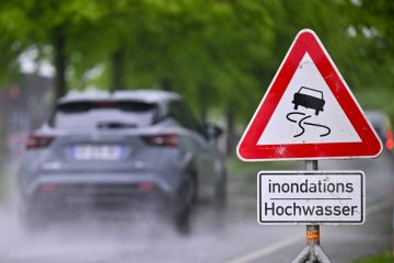 Wasserstände sinken / Hochwasserwarnung für ganz Luxemburg aufgehoben – Tunnel Markusberg am Nachmittag kurzweilig gesperrt