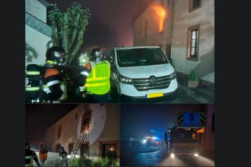 CGDIS / Feuer in Jugendeinrichtung in Liefringen – Evakuierte kommen in Gemeindesaal unter