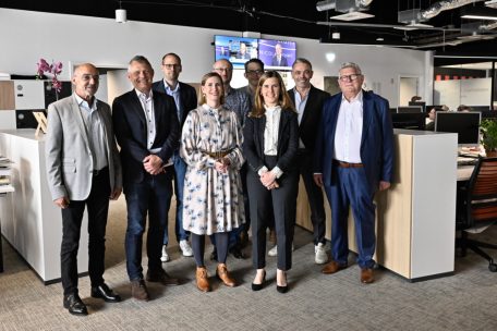 Besuch / Elisabeth Margue zu Gast bei der Editpress-Gruppe