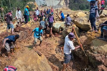 Naturkatastrophe / Hunderte Tote nach Erdrutsch in Papua-Neuguinea befürchtet