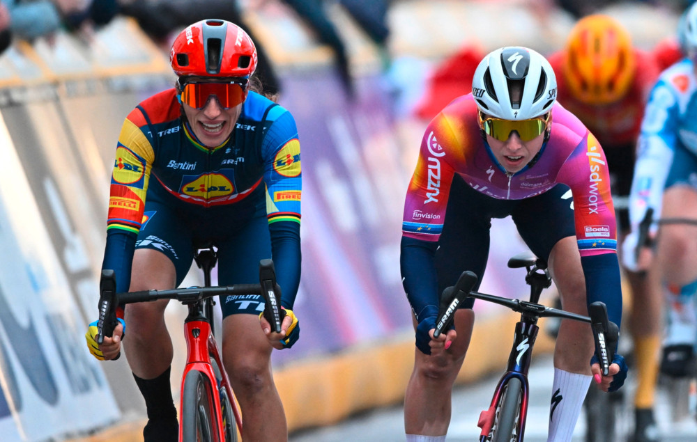 Radsport / Majerus-Teamkollegin feiert doppeltes Triple, Wirtgen sprintet in Top Ten