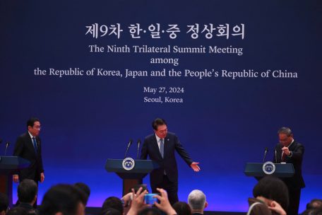 Dreiergipfel in Seoul / Südkorea, China und Japan einigen sich auf atomwaffenfreies Korea