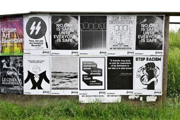 Luxemburg / Künstler positionieren sich mit politischer Posteraktion gegen Rechtsextremismus 