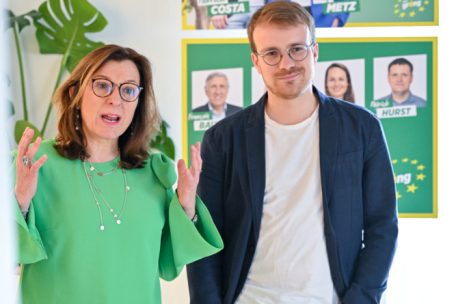 Grünes Spitzenduo für Europa: Tilly Metz und Fabricio Costa