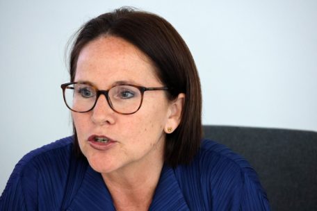 Mobilitätsministerin Yuriko Backes