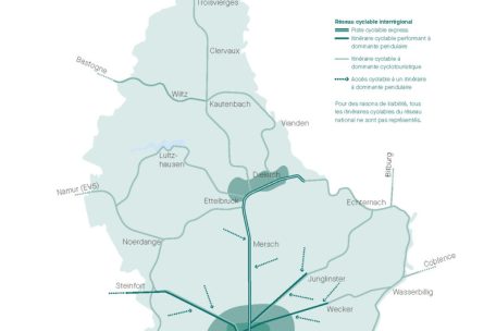 So soll das übergeordnete Radwegenetz laut PNM2035 einmal aussehen