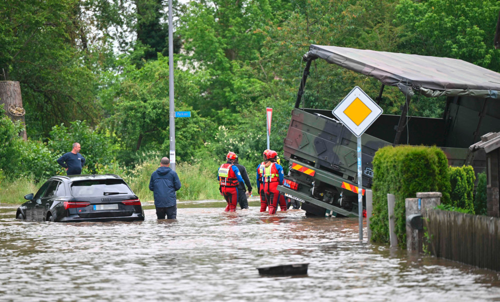 Deutschland / Hochwasser: Inzwischen mindestens vier Todesopfer