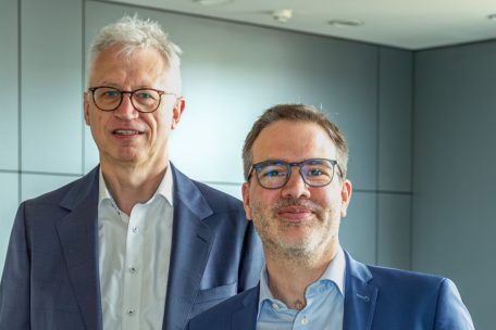 Frank Wagener mit Paul Tockert