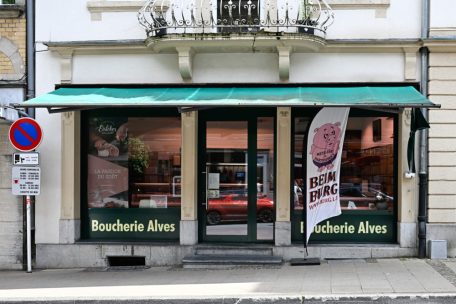 Der Metzgerladen in der Avenue Charlotte