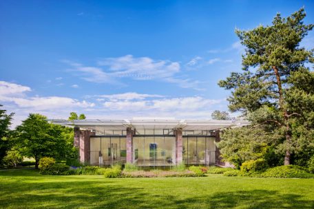Die Fondation Beyeler, entworfen von Renzo Piano