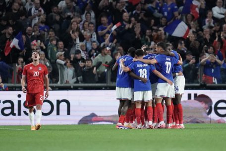 Eldin Dzogovic hadert mit sich nach dem 2:0 für Frankreich
