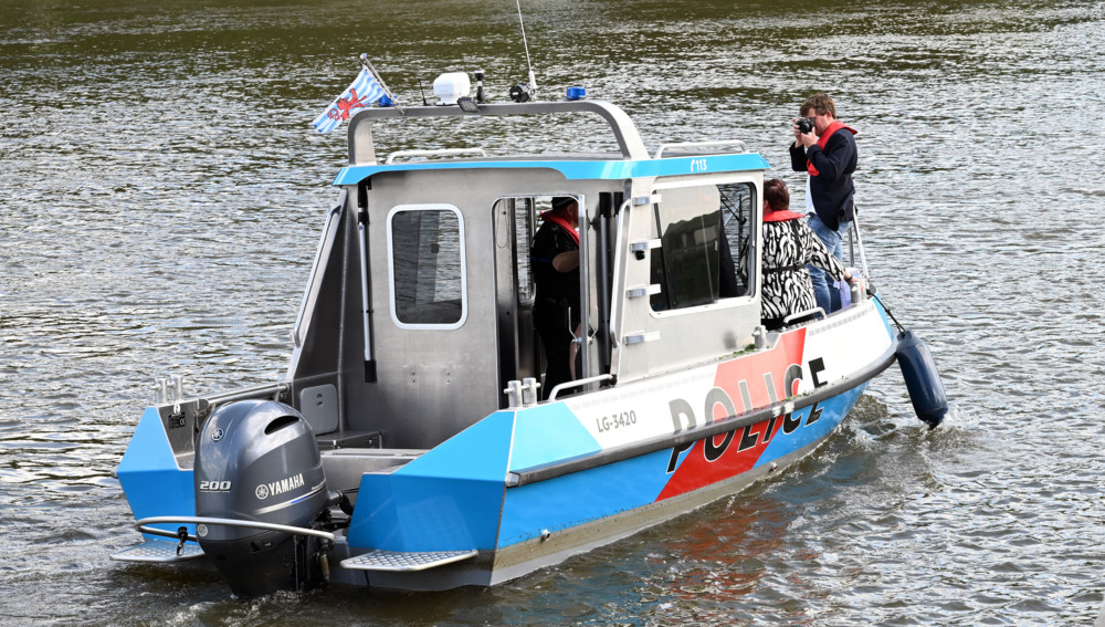 Luxemburg / „Golf 70“: Neues Polizeiboot ist auf der Mosel unterwegs