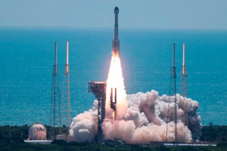 Trotz Problemen mit den Antriebsdüsen konnte der Starliner an der ISS andocken