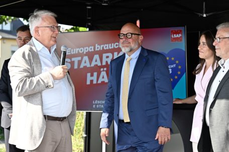 Marc Angel dürfte sich seiner Sache am Sonntag ziemlich sicher sein