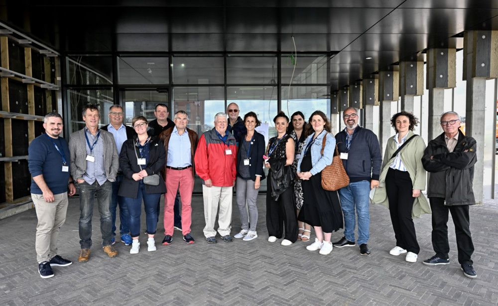 Partnerstädte / Gäste aus Deutschland, Portugal und den USA: Differdingens Partnerstädte zu Besuch