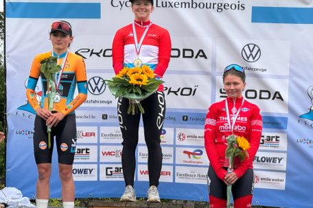 Gwen Nothum feierte den Juniorinnen-Titel vor Lena Lallemang und Sarah Mousel