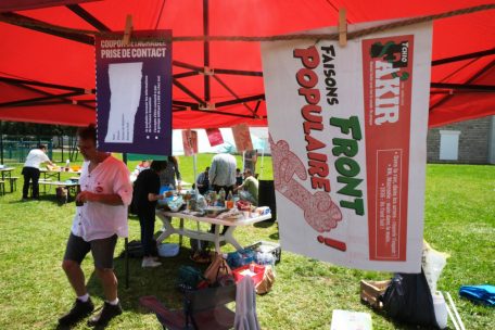Nouveau Front Populaire / Pfannkuchen-Picknick gegen Faschisten: Thionville bereitet sich auf französische Wahlen vor