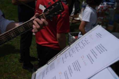 „Hasta Siempre, Comandante Che Guevara“ wurde in großer Runde angestimmt.