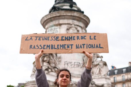 Auch an diesem Wochenende protestierten in Paris Zehntausende gegen Rechtsextremismus und den RN