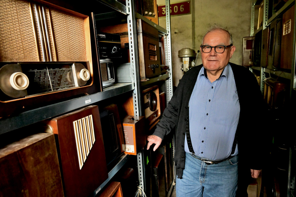 „Maison du son“ / 32 Transistorradios und ein Edison-Phonograph: Der Radiomann aus Rodange stiftet seine Schätze