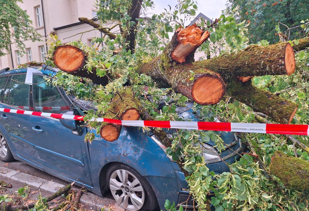 Luxemburg / Unwetter traf den Süden am härtesten – 2.770 Notrufe, 632 Einsätze, keine Verletzten