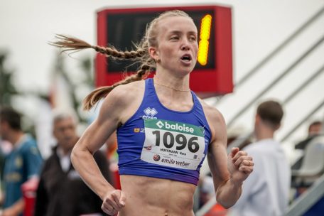 Leichtathletik / Dem Paris-Ticket ganz nah: Vera Hoffmann für Olympia zuversichtlich – Grethen enttäuscht