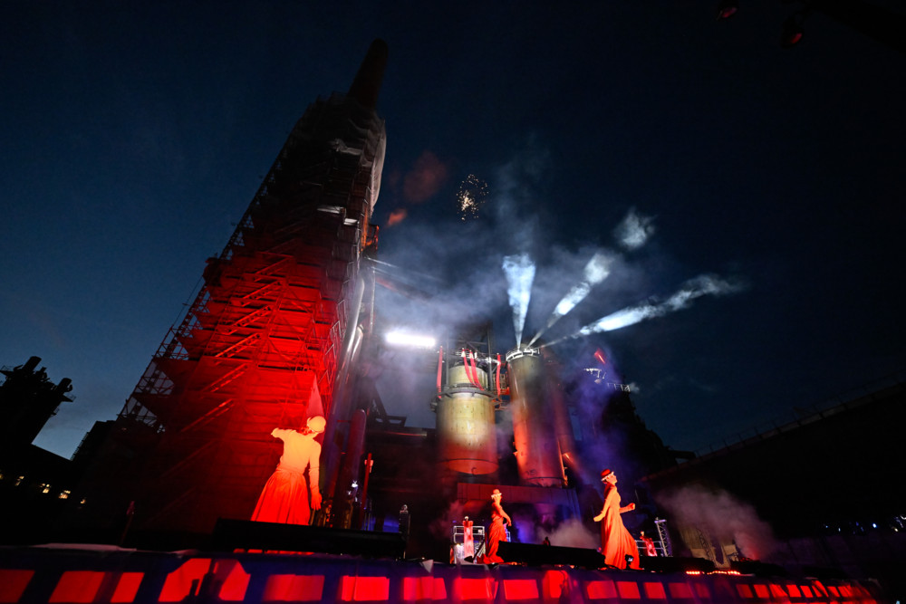 Belval / Tausende Besucher beim Hochofenfest: Wo Kunst und Industriekultur verschmelzen