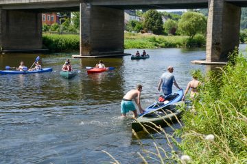 Trotz bestehendem Verbot / Warnung vor Fäkalkeimen: Vom Baden in der Sauer wird abgeraten