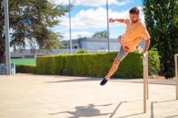 Parkour / Den nächsten Schritt gehen: Erster Speedrun-Wettbewerb am Samstag in Schwebsingen