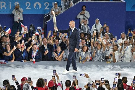 Olympia / Und dann tauchte Zidane auf: Die Eröffnung aus dem Blickwinkel von sportspress.lu-Fotograf Jeff Lahr 