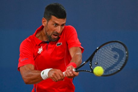 Tennis / Novak Djokovic verzaubert das Publikum auf dem Court „Philippe-Chartrier“