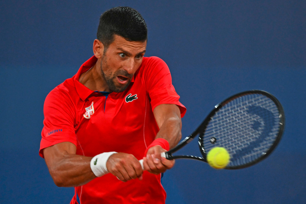 Tennis / Novak Djokovic verzaubert das Publikum auf dem Court „Philippe-Chartrier“