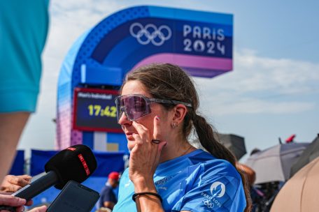 In der Mixed-Zone kullerten die Tränen