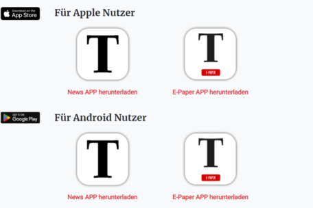 Tageblatt / Unsere neuen Apps sind da! Genießen Sie mehr Flexibilität und ein verbessertes Leseerlebnis!