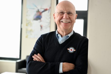 René Closter, Gründer und Präsident der Air Rescue