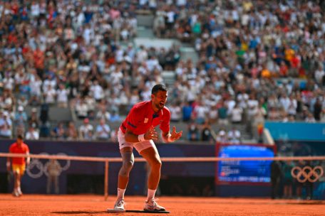 In Paris / Tennis-Star Djokovic kürt sich erstmals zum Olympiasieger