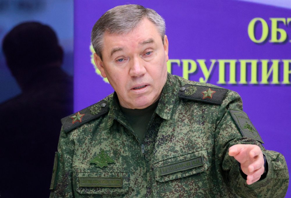 Konflikte / Russischer Generalstabschef zeigt sich im Kriegsgebiet in der Ukraine