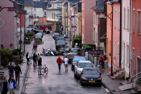 Vor fünf Jahren / Tornado über Luxemburg: So sah die Zerstörung aus