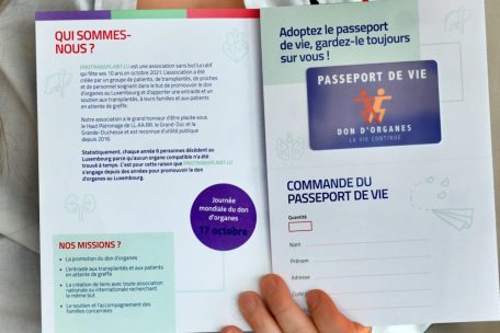 Luxemburg  / Mehr als 40.000 Menschen sind bereit, ihre Organe zu spenden
