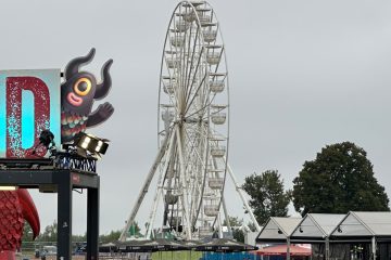 Deutschland / Riesenrad brennt auf Festival bei Leipzig - 16 Verletzte in Klinik