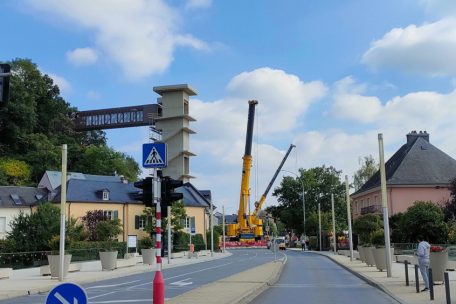 Bildergalerie / Hesperingen installiert neue „Passerelle“