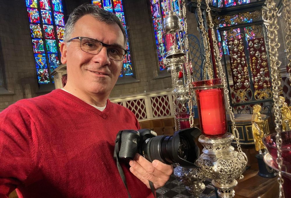 Mission Votivaltar / Marc Schoentgen wird Papst Franziskus sein neues Buch überreichen