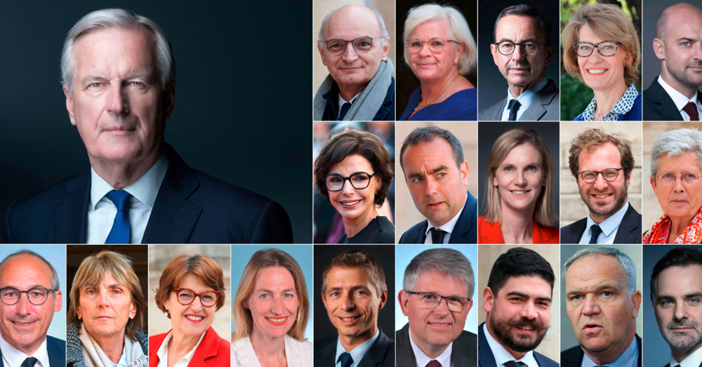 France / Le gouvernement Barnier compte beaucoup plus d’inconnus que de „poids lourds“
