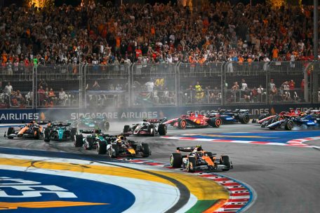 Formel 1 / Norris fliegt zum Sieg in Singapur, Verstappen betreibt Schadensbegrenzung