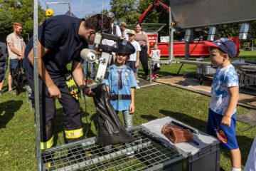 „Journée nationale de la sécurité civile“ / Tausende Besucher sahen spektakuläre Rettungsaktionen