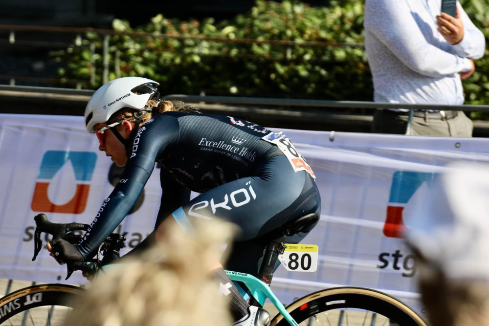 Radsport-WM / Luxemburgerin Gwen Nothum wird 16. im Zeitfahren der Juniorinnen 