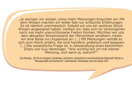 Auszug aus „Bin ich ein misogyner, transphober, rassistischer, antisemitischer und kolonialistischer Maskulinist?“ von Guy Rewenig
