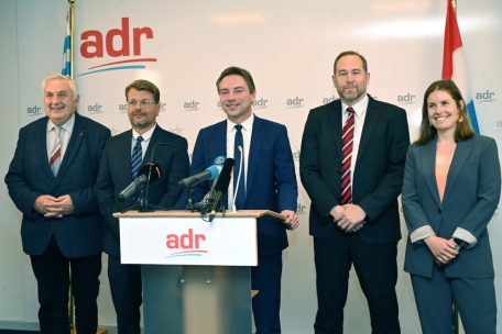 Chamber / „Rentrée parlementaire“ der ADR: Man bleibt sich treu